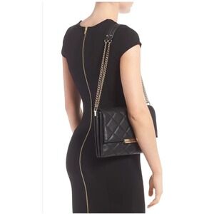 Kate Spade Emerson Place Rita‎ Quilted Leather Shoulder Bag Black 5212693